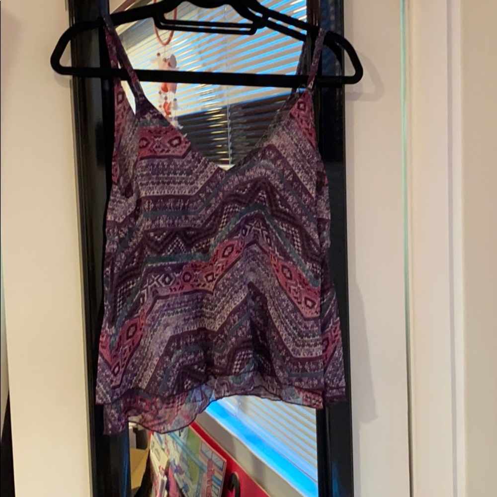Flowy adjustable strap tank